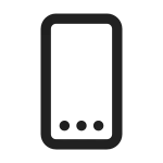 Phone Pagination SVG Icon